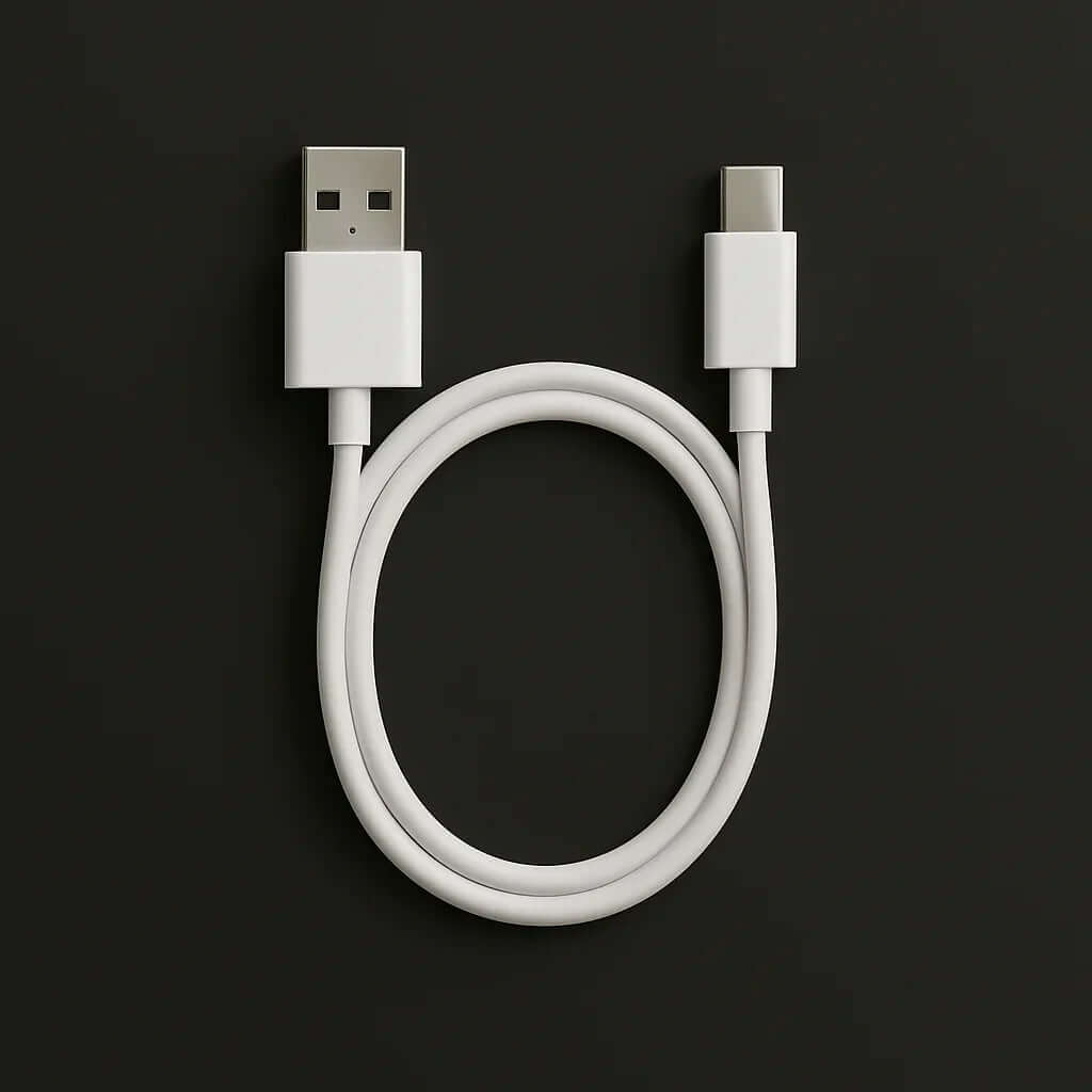 Cable USB Blanc