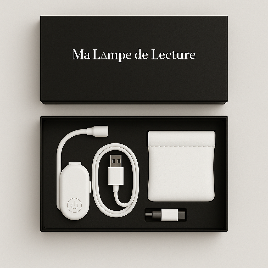 Coffret avec pochette en cuir